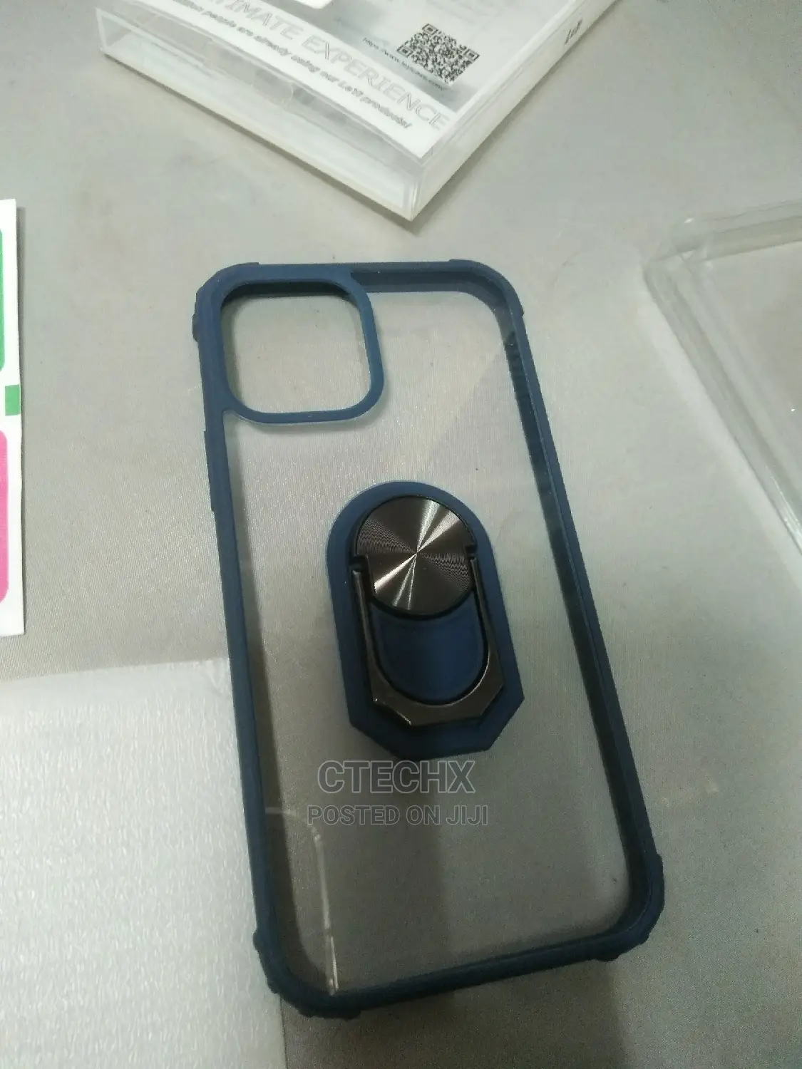 iPhone 12 Pro Max 6.7 Kickstand /Ring Phone Case + Screen Gu