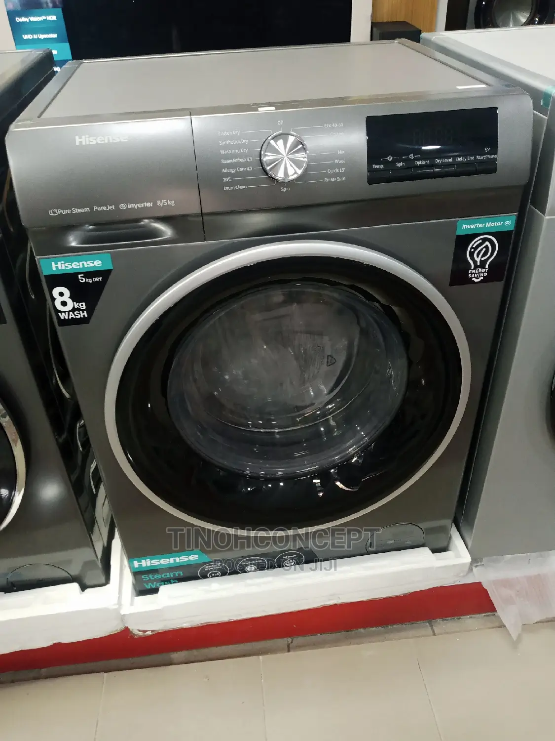 Hisense Washing Machine Inverter 8kg