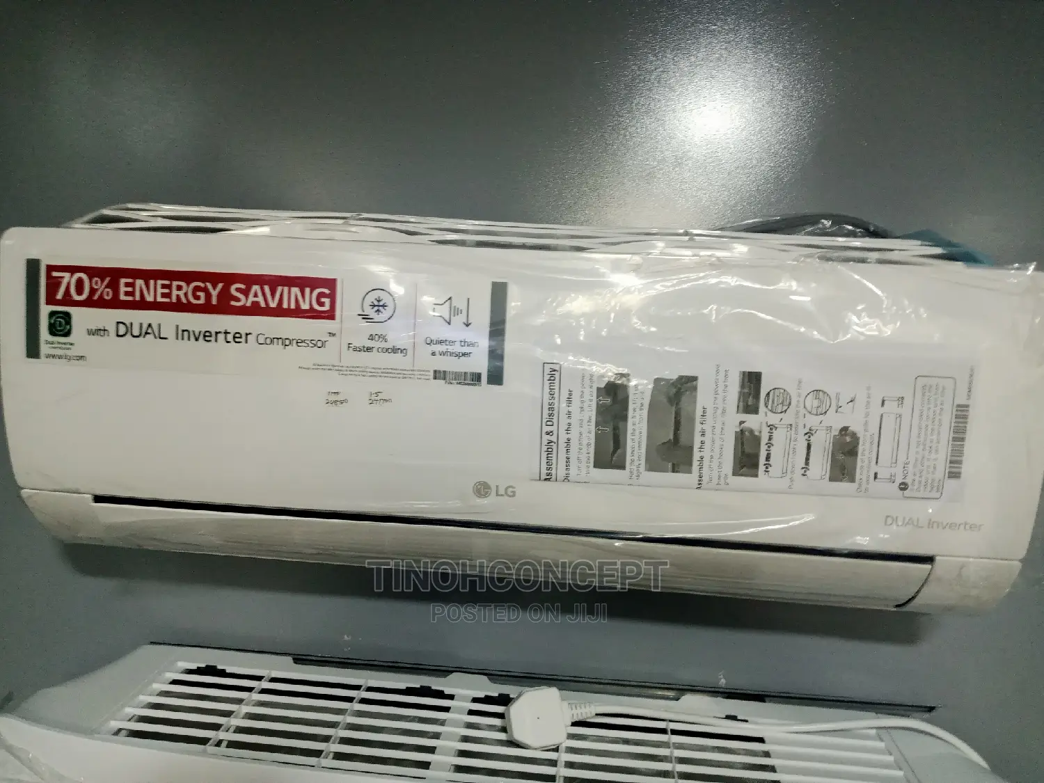 LG Dual Inverter AC 1hp