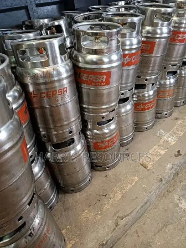 Cepsa Stainless Steel Gas Cylinder 12.5kg