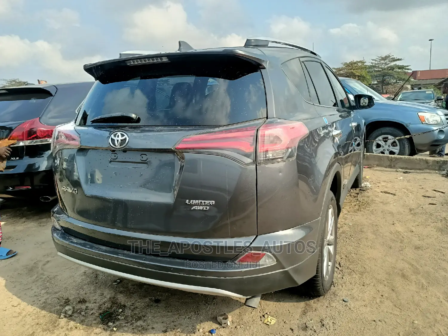 Toyota RAV4 Limited AWD (2.5L 4cyl 6A) 2016 Gray