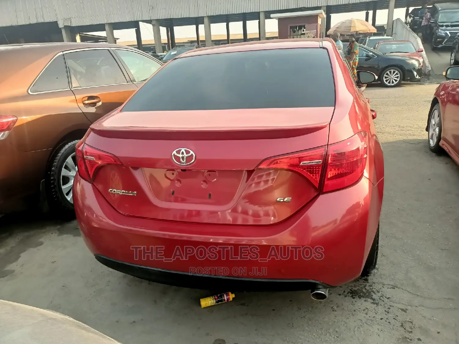 Toyota Corolla SE (1.8L 4cyl 2A) 2018 Red
