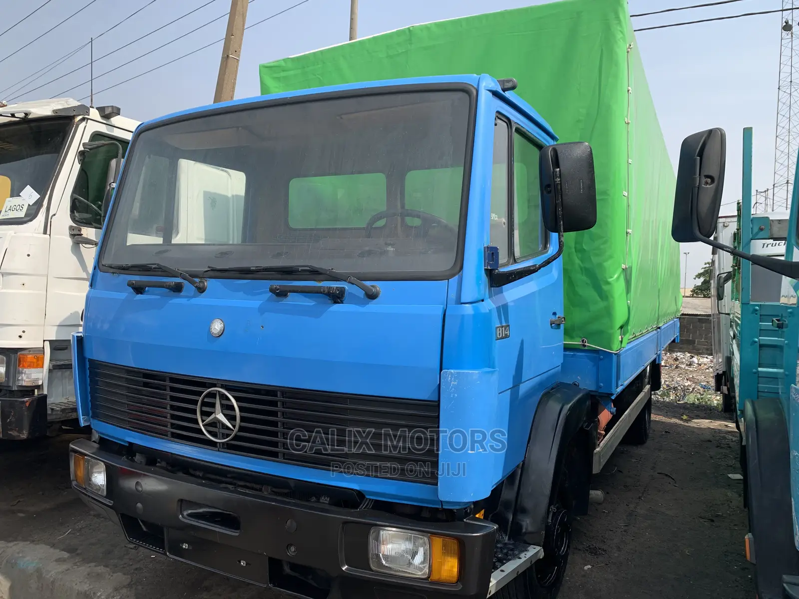 Foreign Used Mercedes Benz 814 Truck.