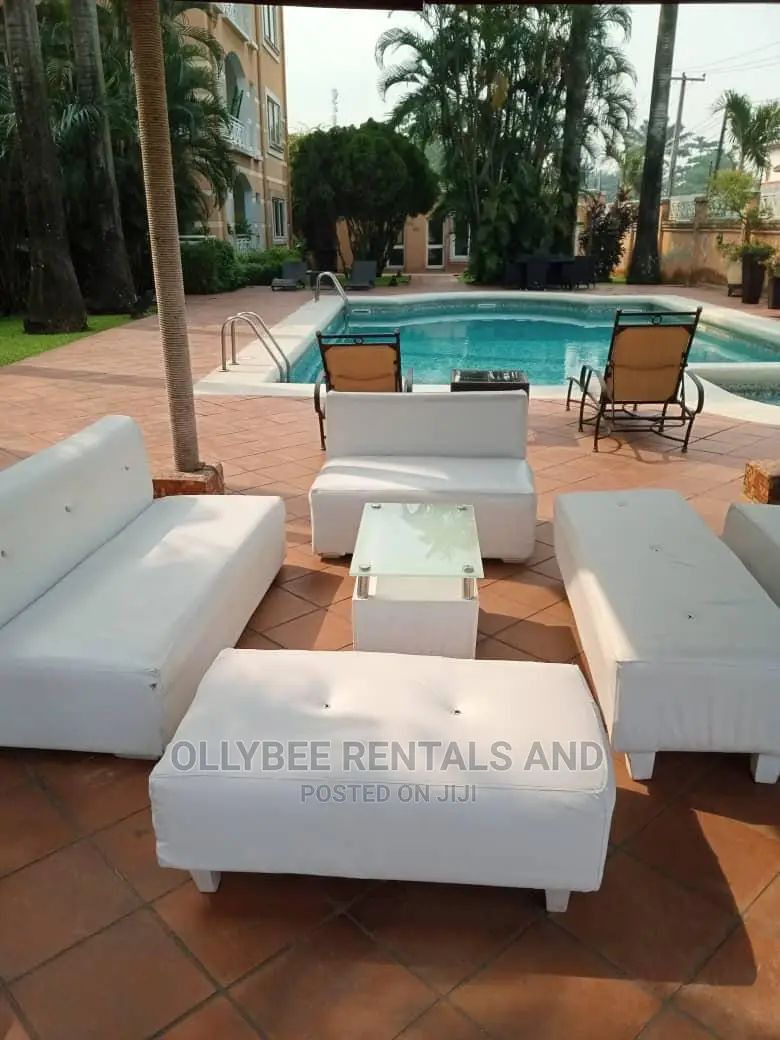 Complete Lounge Set, Bucket Chairs Available for Rent