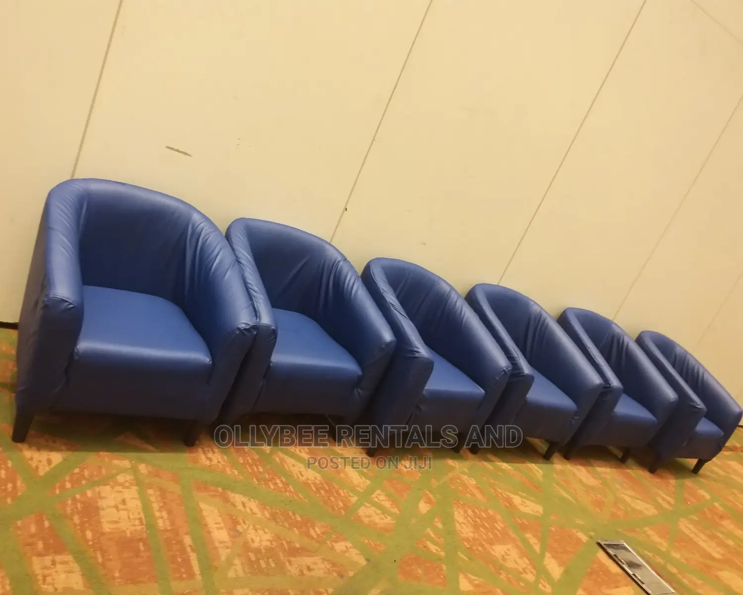 Complete Lounge Set, Bucket Chairs Available for Rent