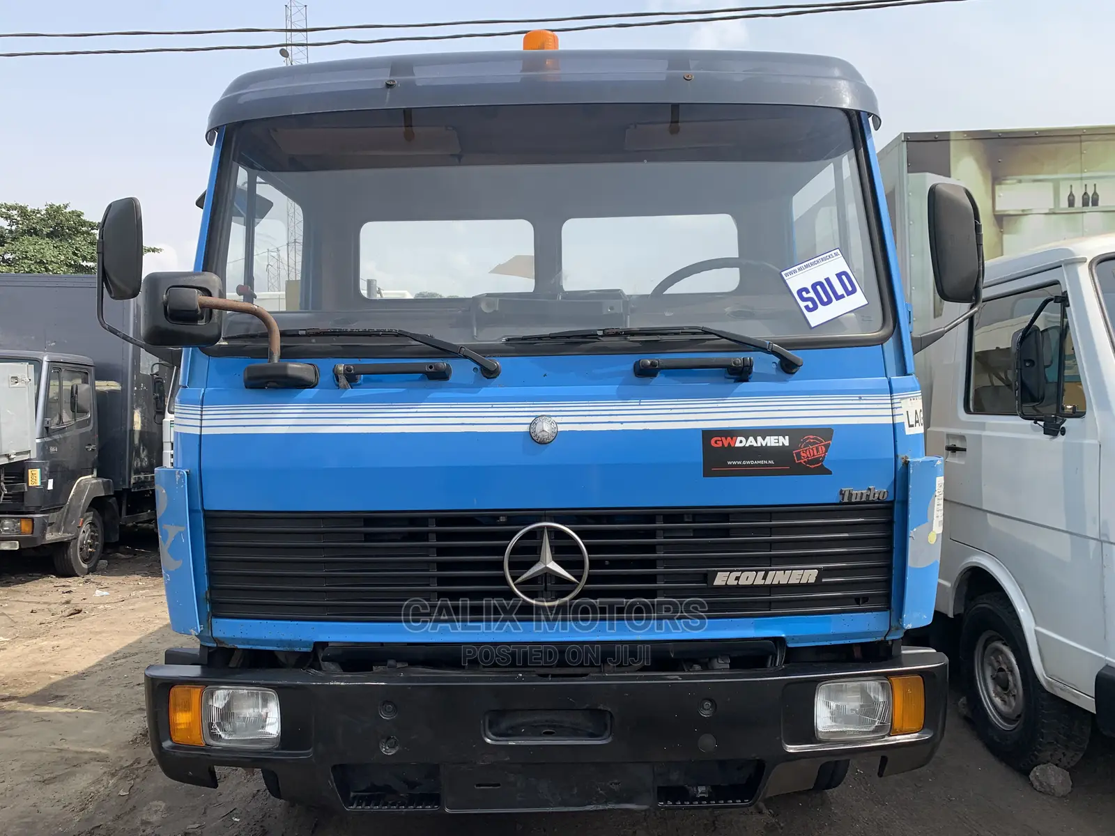 Foreign Used Mercedes Benz 814 Trucks.