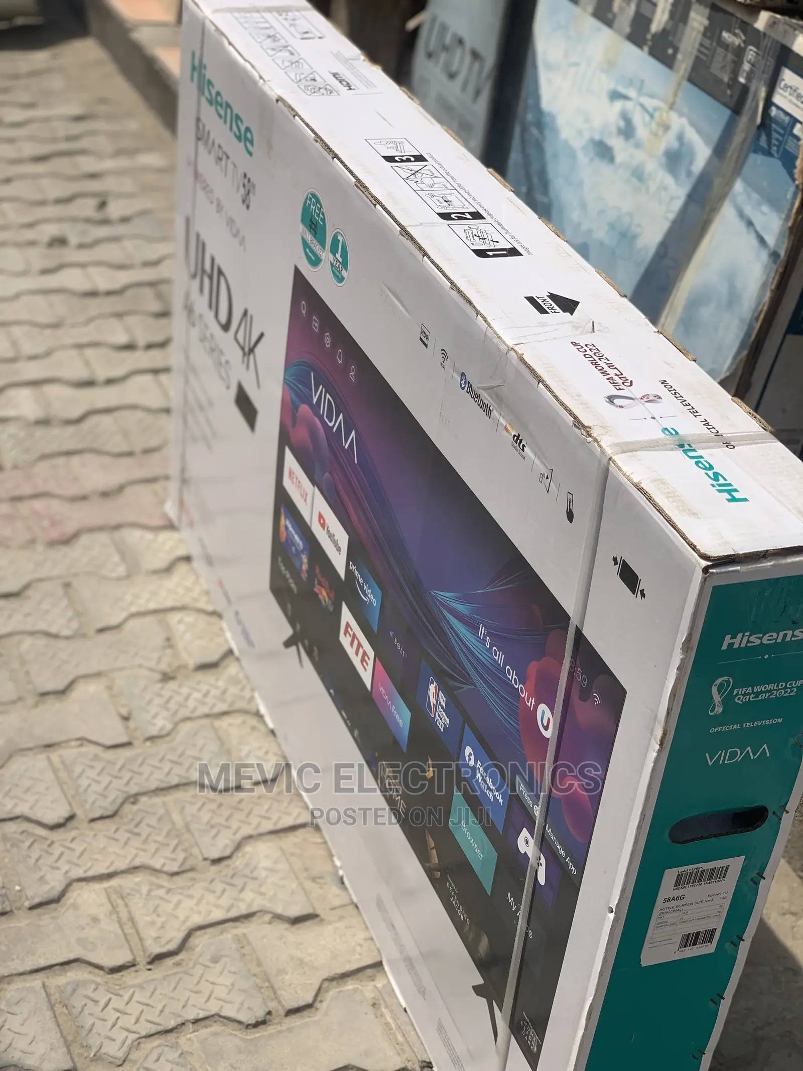 Hisense 58” Usd Smart Television