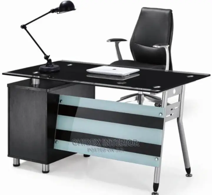 Classic Glass Office Table
