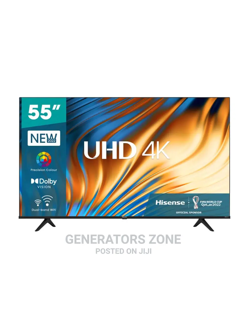 Hisense 55 Inches Smart Tv With Youtube, Netflix, Browser