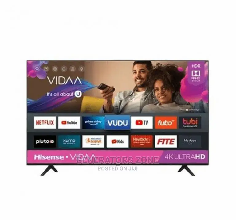 Brand New 55” Hisense Smart TV Plus Youtube+Netflix UHD