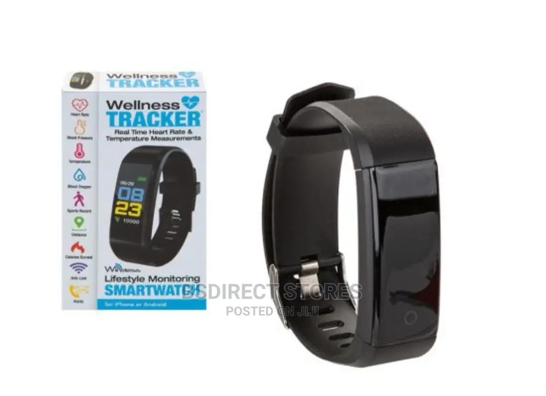 Wellness Tracker Wireless Lifestyle Monitoring Smartwatch