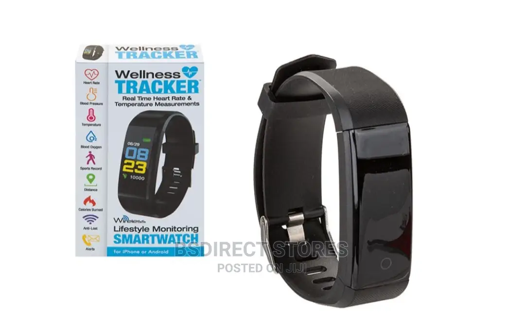 Wellness Tracker Wireless Lifestyle Monitoring Smartwatch