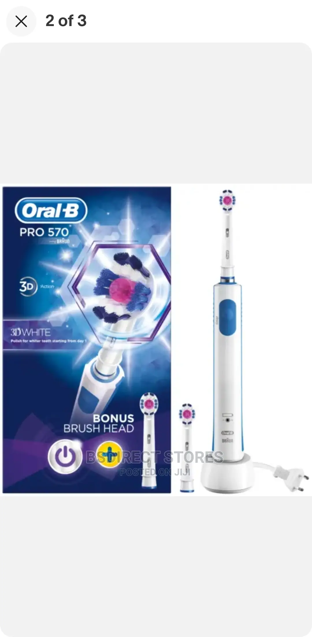 Oral-B Pro Electric Rechargeable Toothbrush - Deep Clean