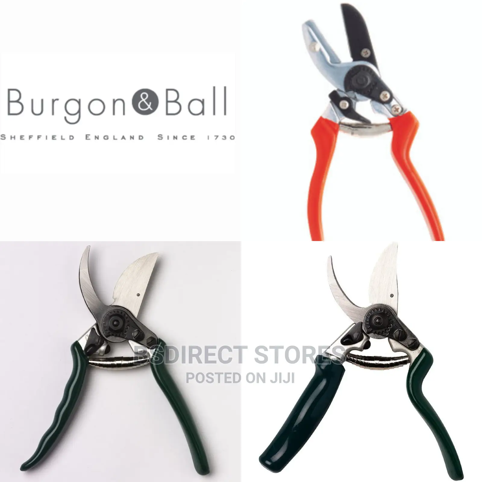 Burgon and Ball RHS-Endorsed Professional Bypass Secateurs