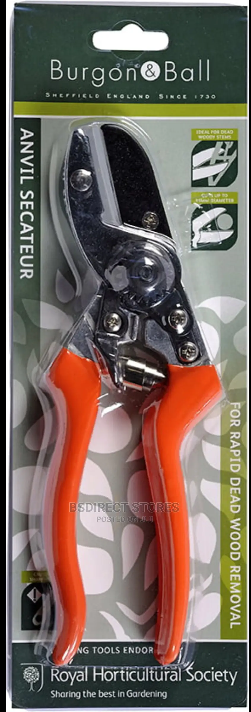 Burgon and Ball RHS-Endorsed Professional Bypass Secateurs