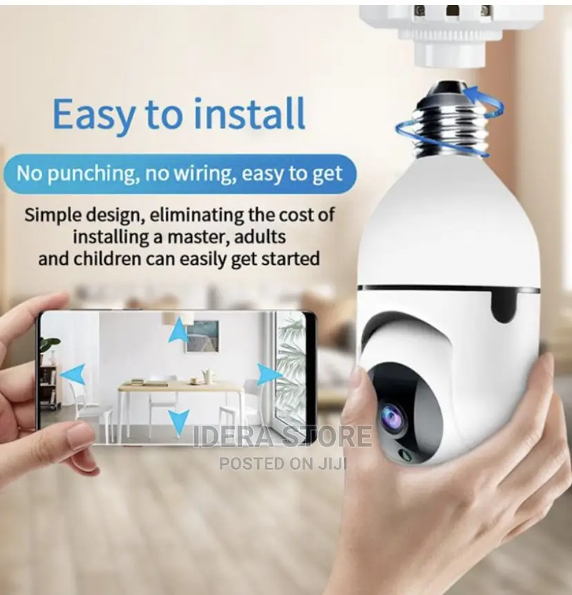 360 Rotational Camera Bulb
