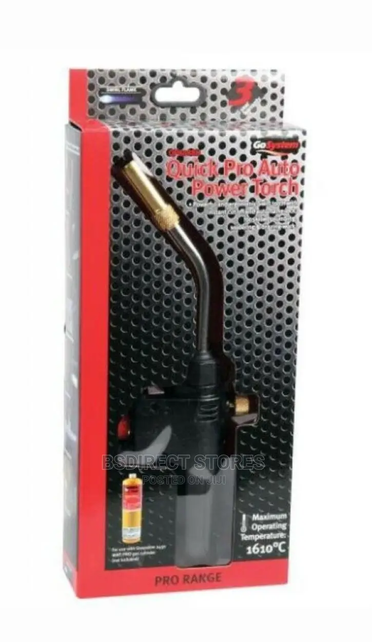 Gosystem QP8937H Quick Pro Auto Swirl Gas Blow Torch