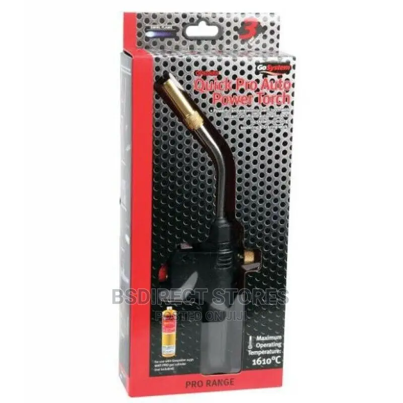 Gosystem QP8937H Quick Pro Auto Swirl Gas Blow Torch