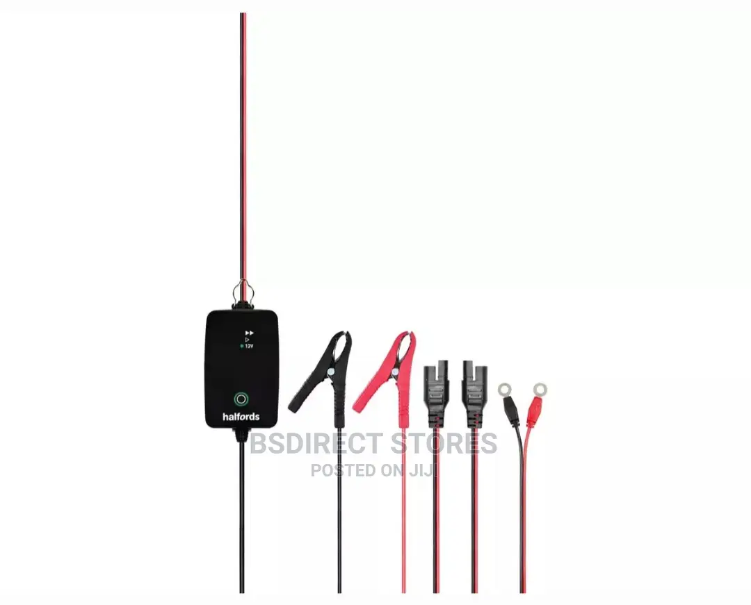 Halfords Car Battery Smart Advanced Charger for 12V 2.0L