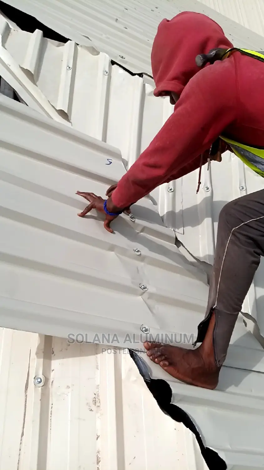 Complete/Full Gauge 0.45mm Aluminium Long Span Roofing Sheet