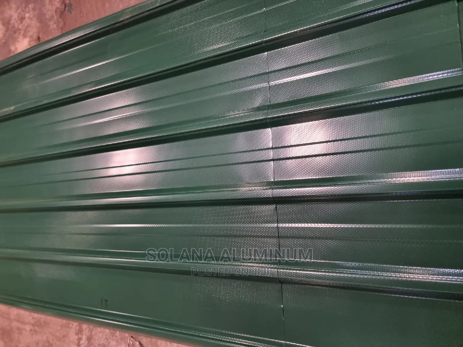 Complete/Full Gauge 0.45mm Aluminium Long Span Roofing Sheet