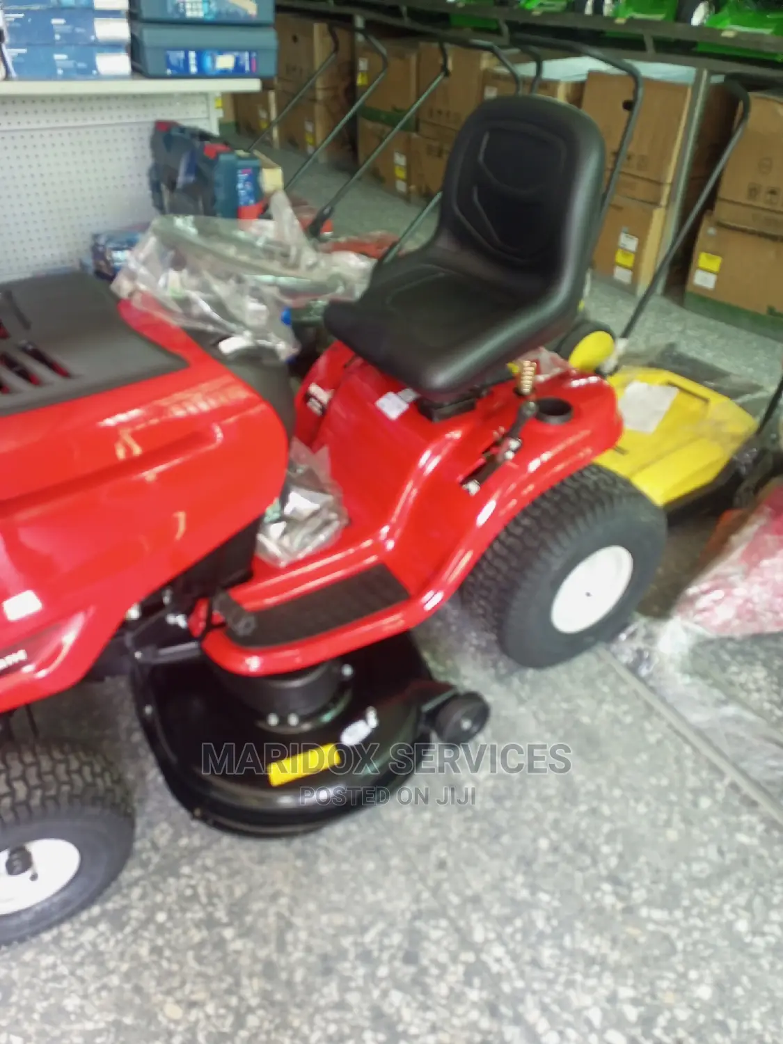 Mower Driving For Garden