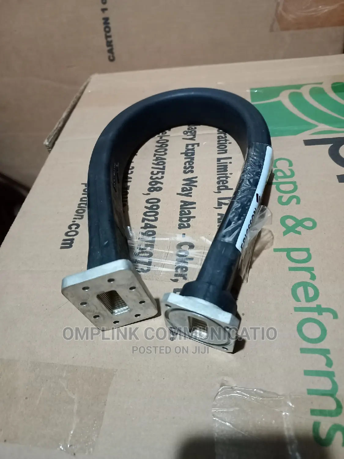 Ku-Band Wr-75 Twisted Flexible Waveguide