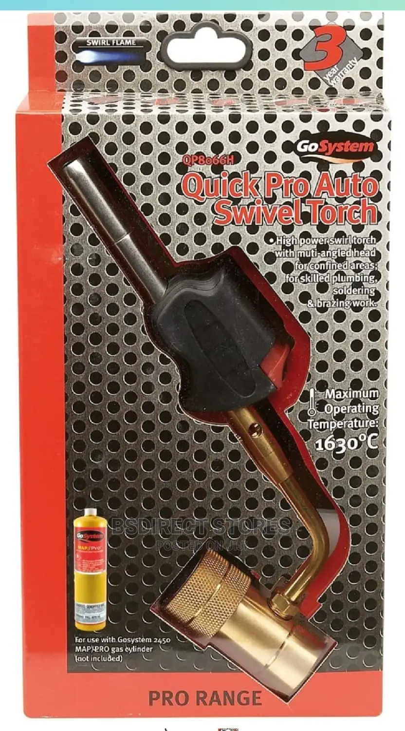 Gosystem QP8066H Quick Pro Auto Swirl Gas Blow Torch