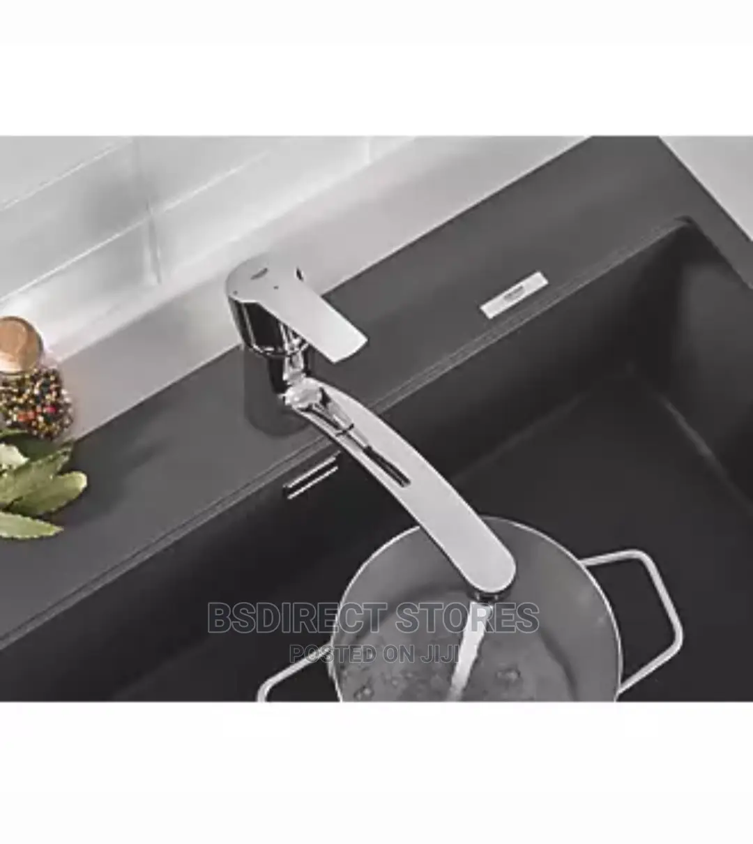 Grohe Start Chrome Contemporary Design Kitchen Monobloc Tap