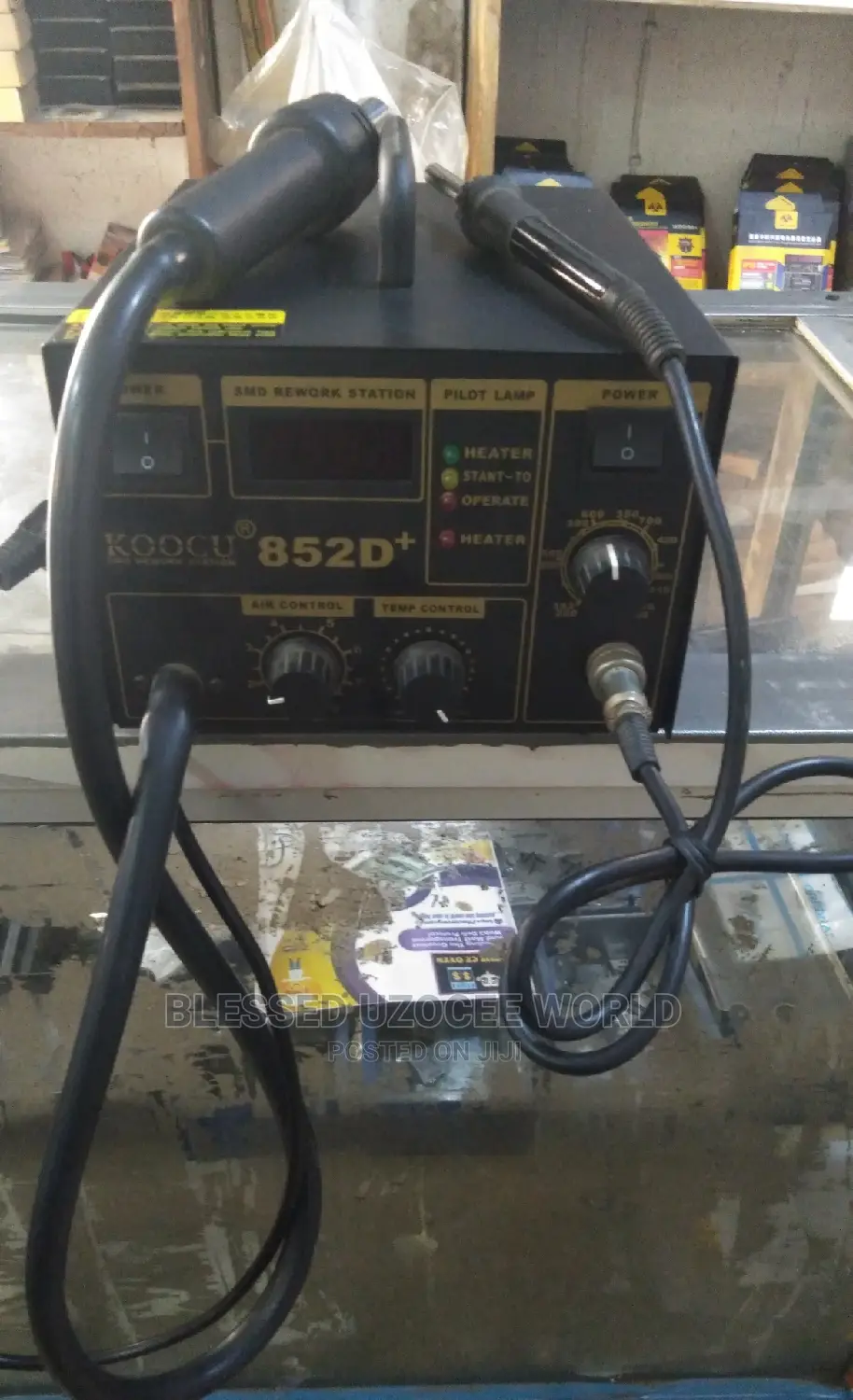 Koocu Rework Station, Soldering and Hot Air Heating Machine