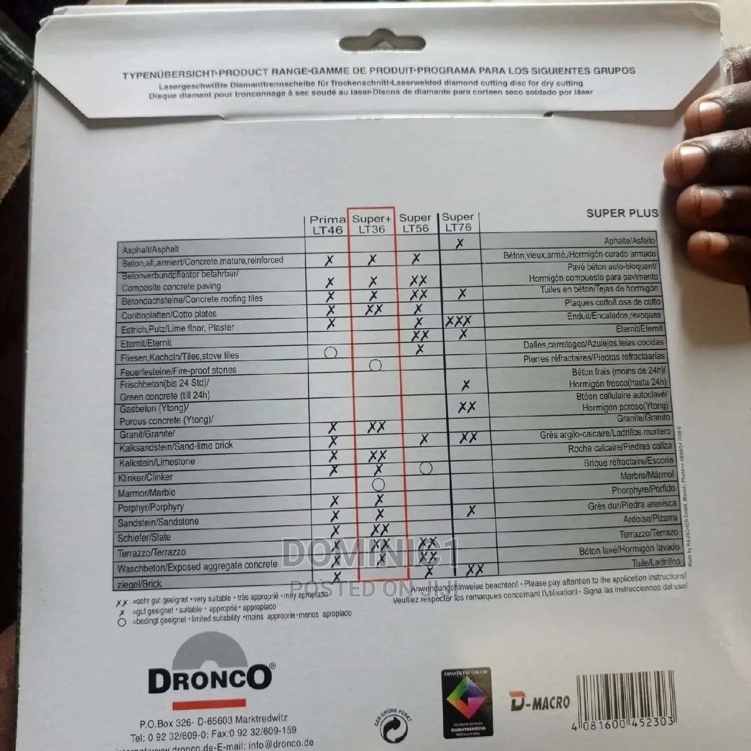 Super Diamond Cutting Blade Original