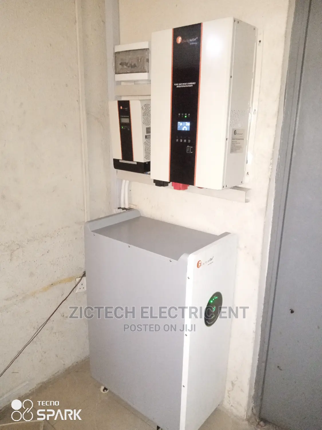 10kva Solar Inverter, 15kwh Lithium Battery, 6kwp Solar