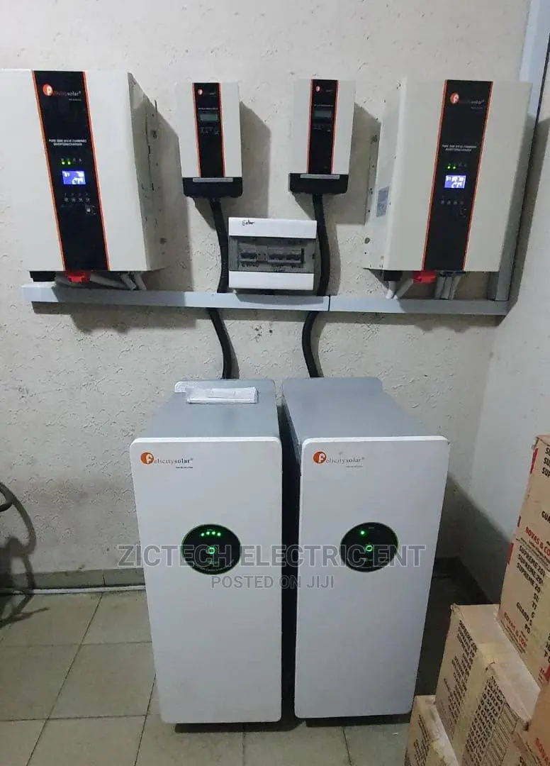15kva Solar Inverter System With 30kwh Lithium Battery