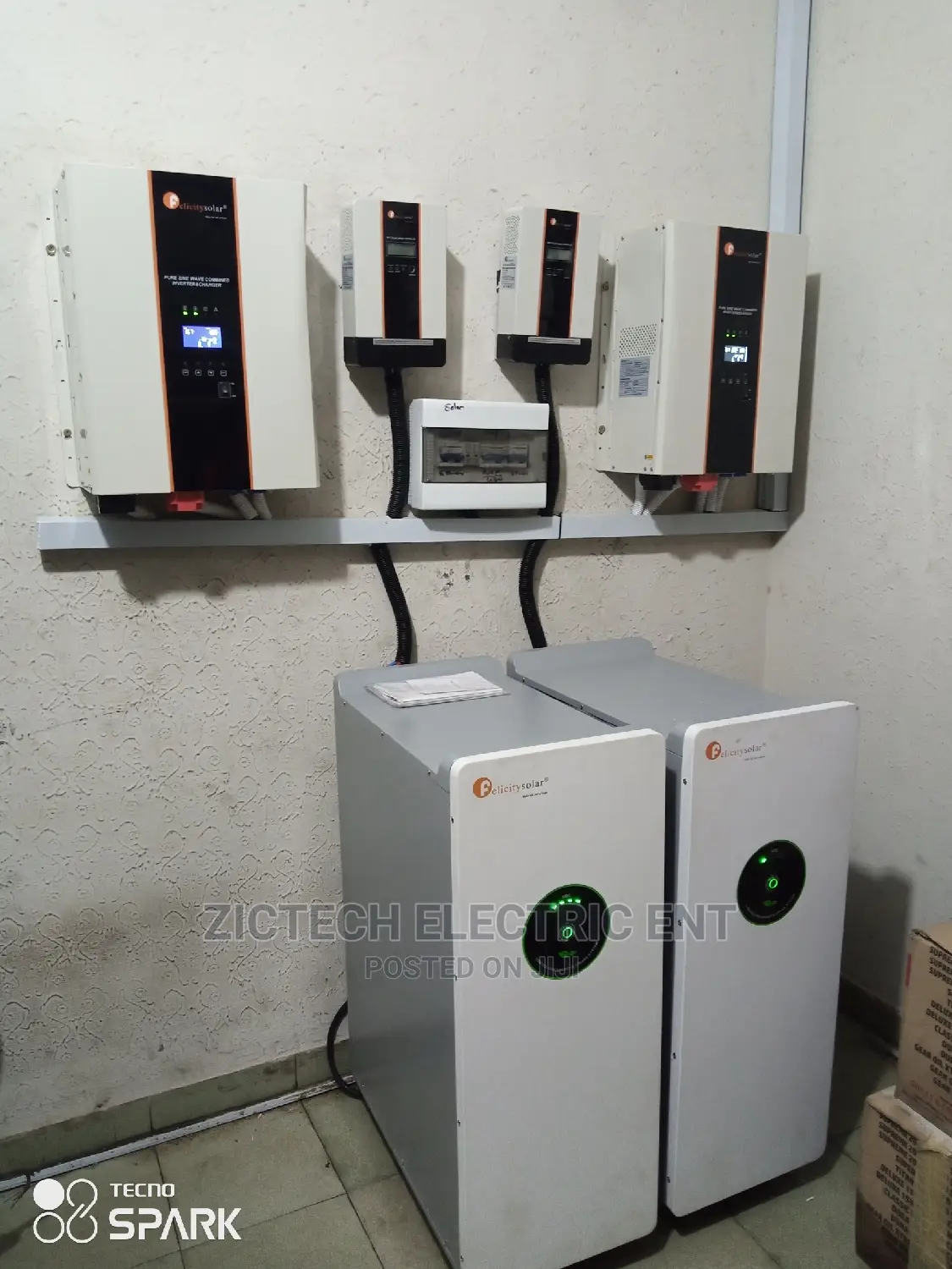 15kva Solar Inverter System With 30kwh Lithium Battery