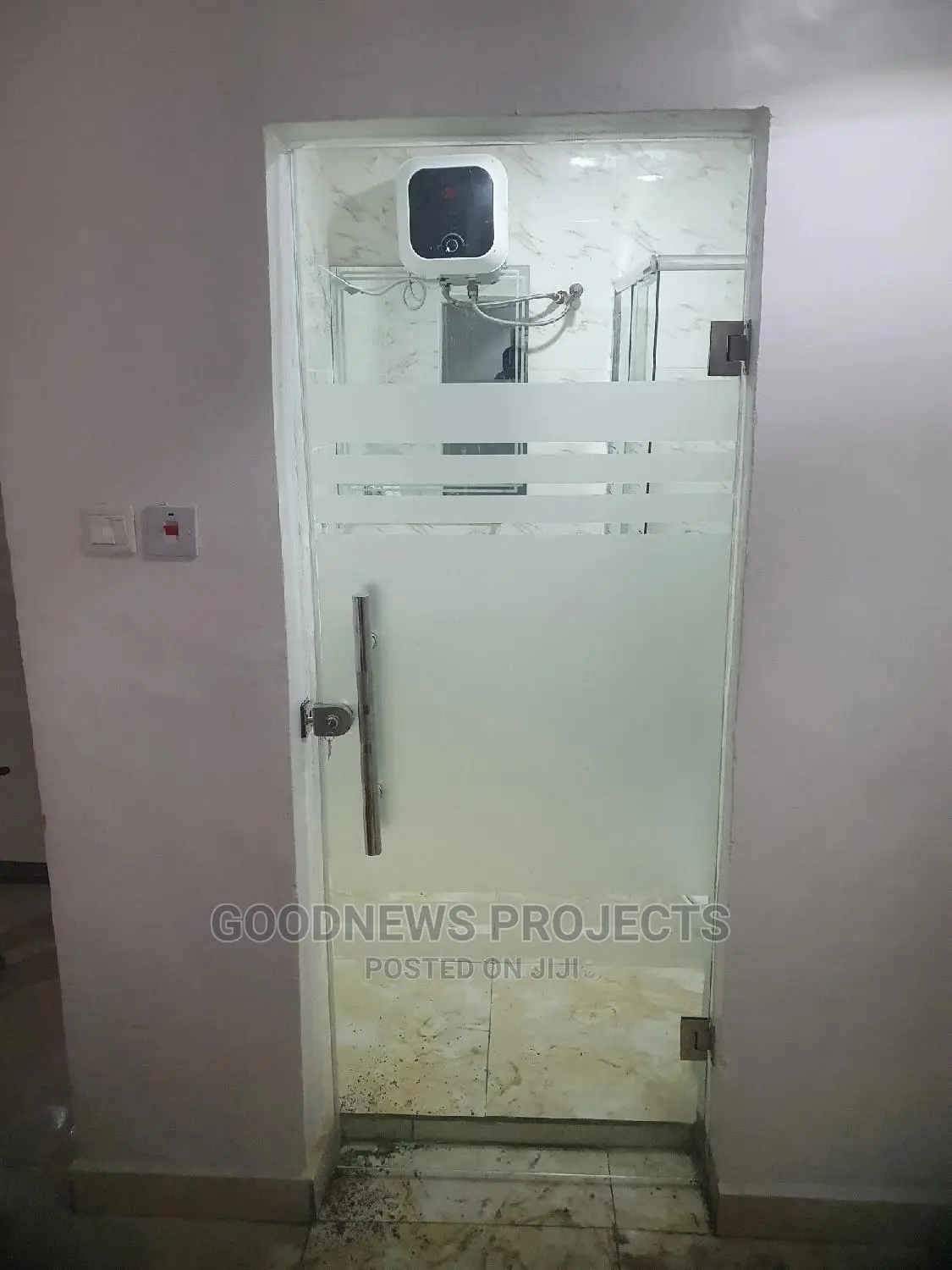 Bathroom/Toilet Glass Door