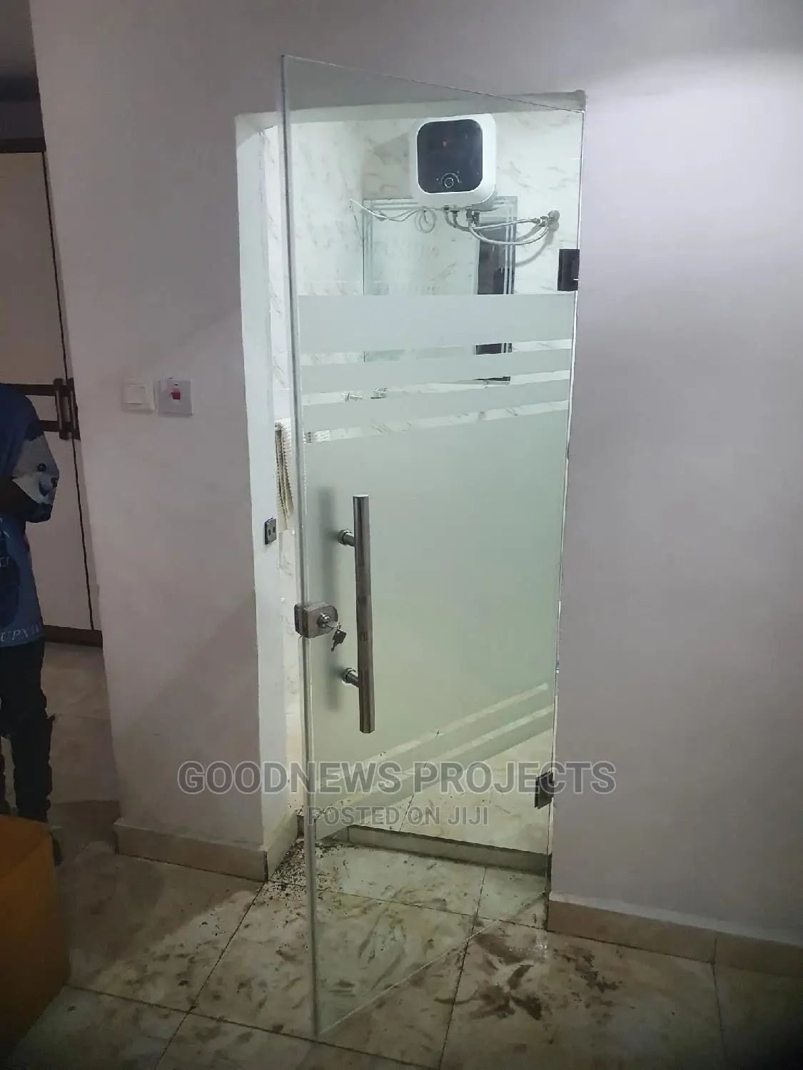 Bathroom/Toilet Glass Door