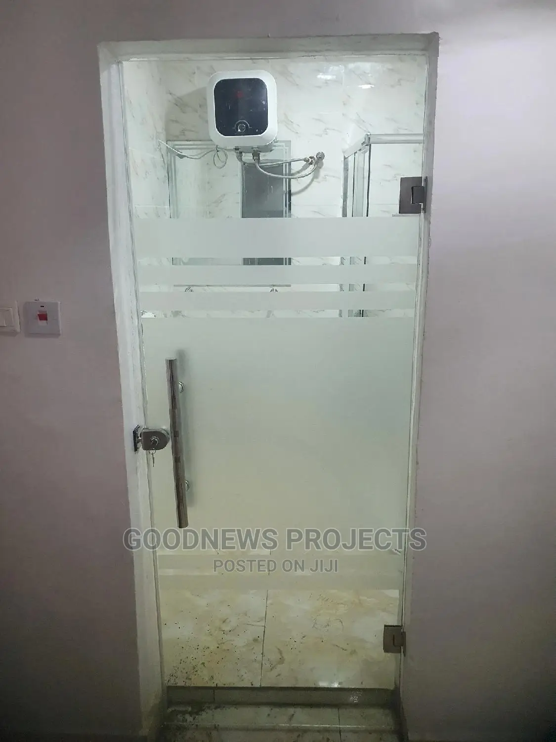 Bathroom/Toilet Glass Door