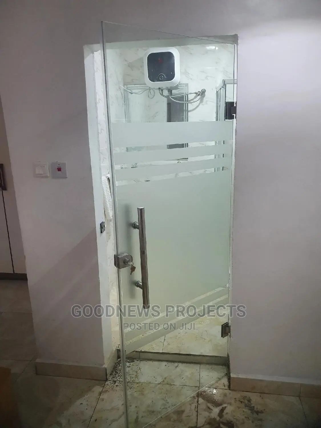 Bathroom/Toilet Glass Door