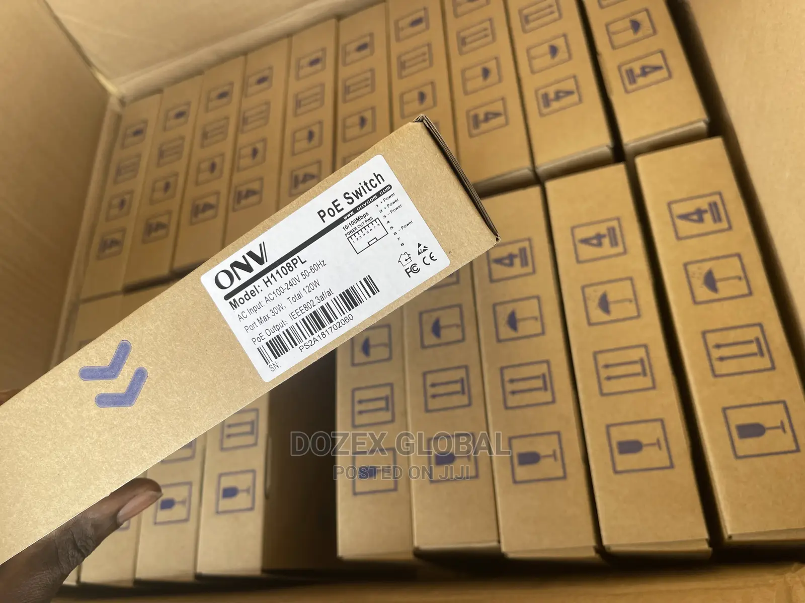 Onv 8 Ports Poe Switch
