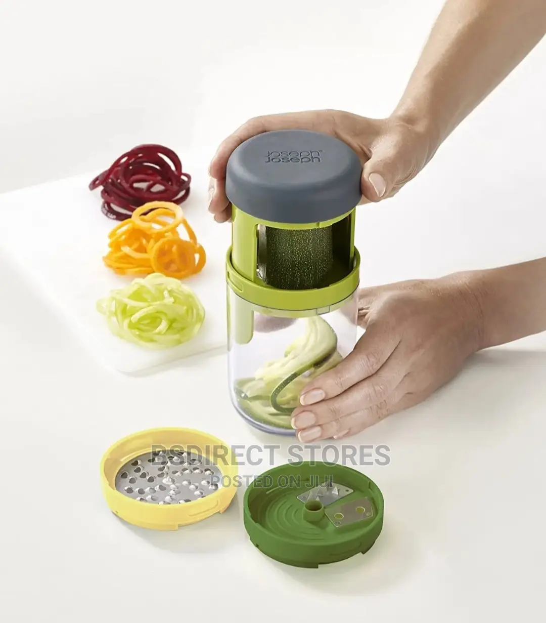 Joseph Joseph Spiro 3 in 1 Hand Held Spiralizer Grater