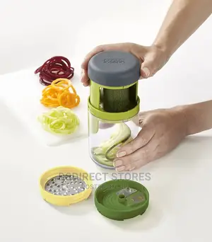 Joseph Joseph Spiro 3 in 1 Hand Held Spiralizer Grater