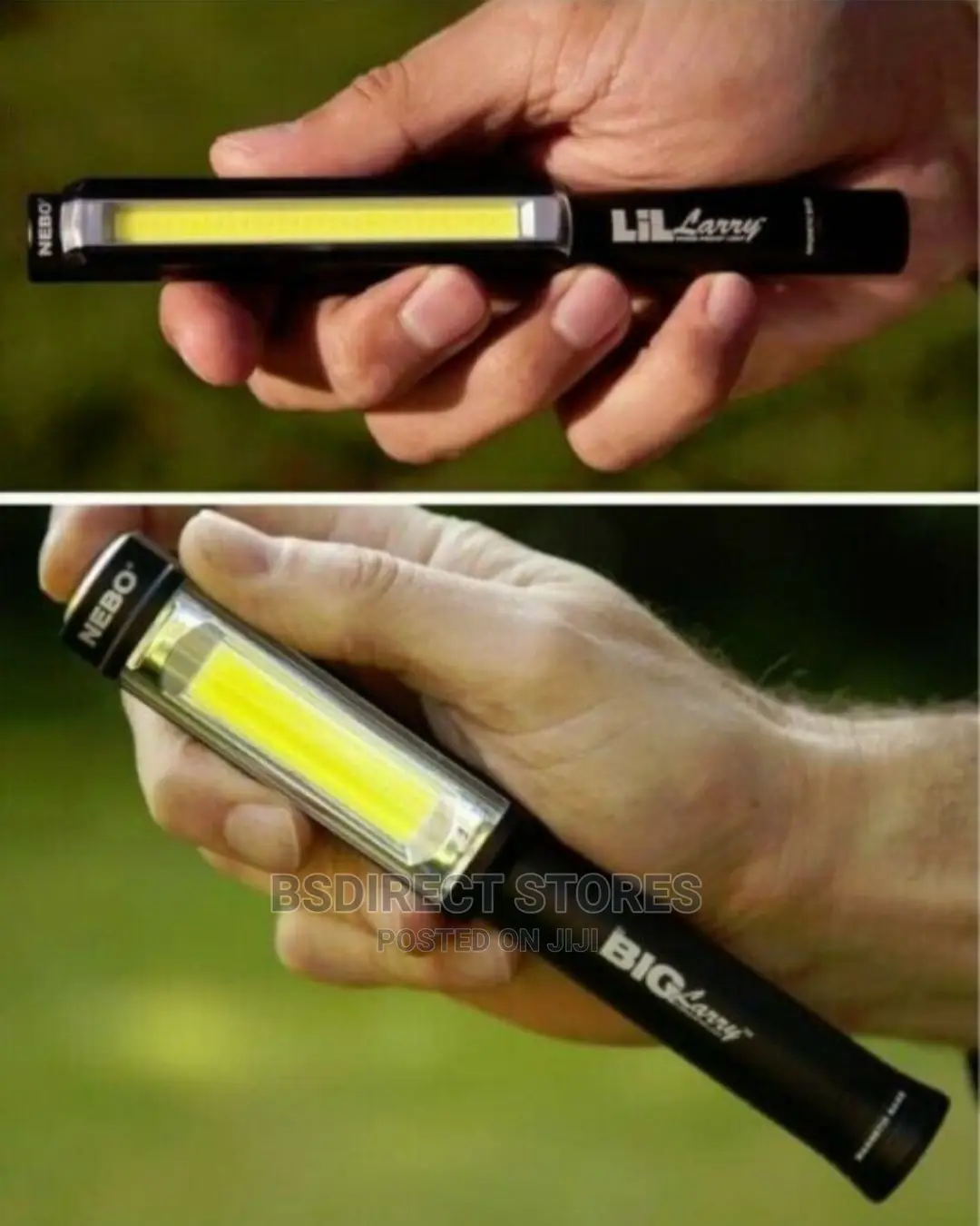 Nebo Twin Pack Big Larry 2 and Little Larry Pocket Worklight