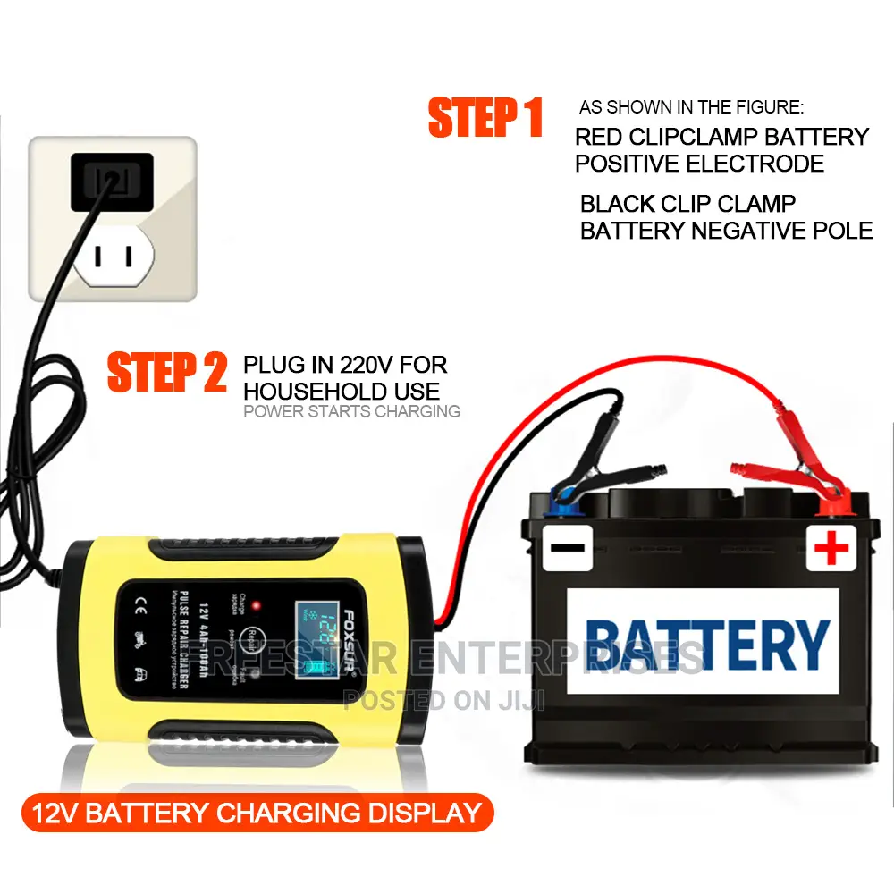Car Battery Charger. Battery Charger -Inverter. Pulse Repair