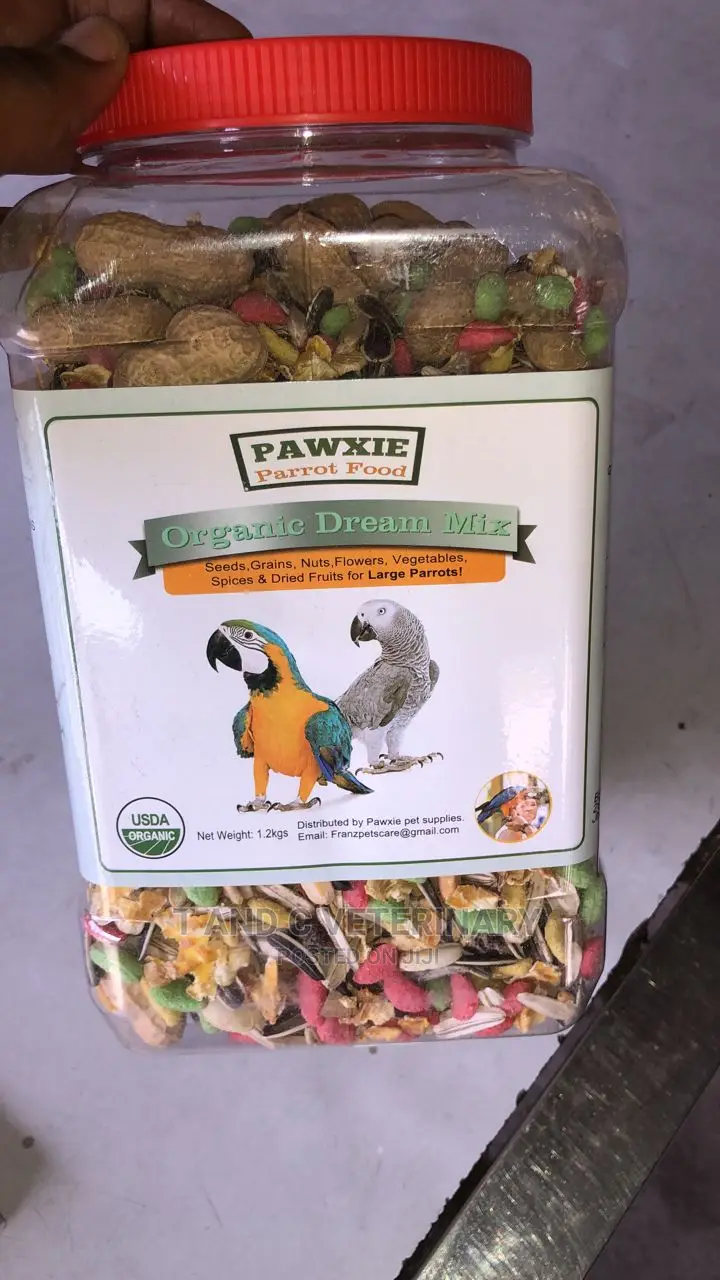 Pawxie Organic Parrot Food 1.2kg