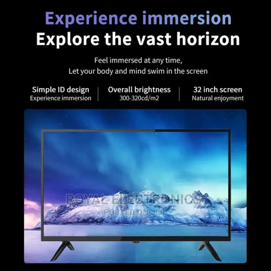 Sharpenes LG 32" HD (720p) Smart LED TV With Netflix