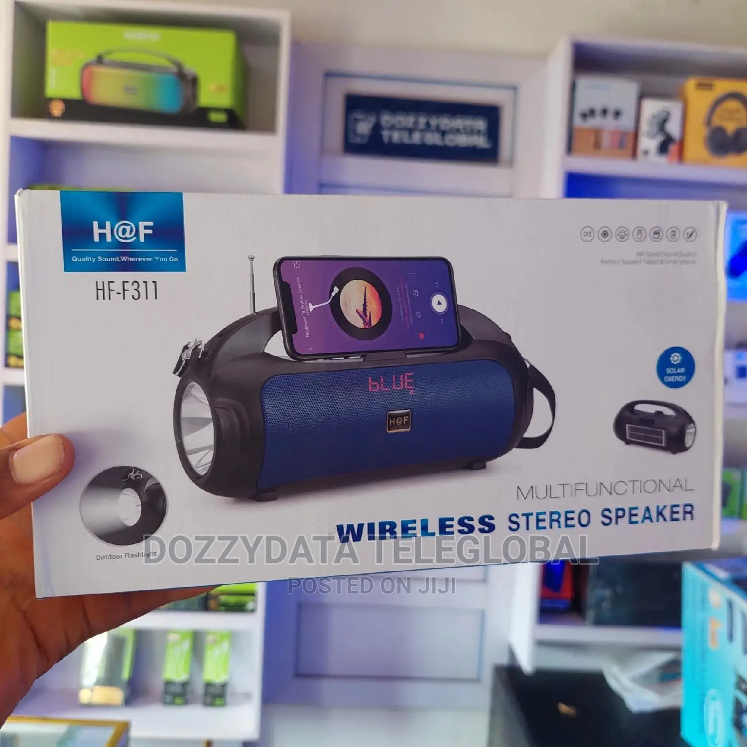 Hf - F311 Charge With Solar Panel Wireless Bluetooth