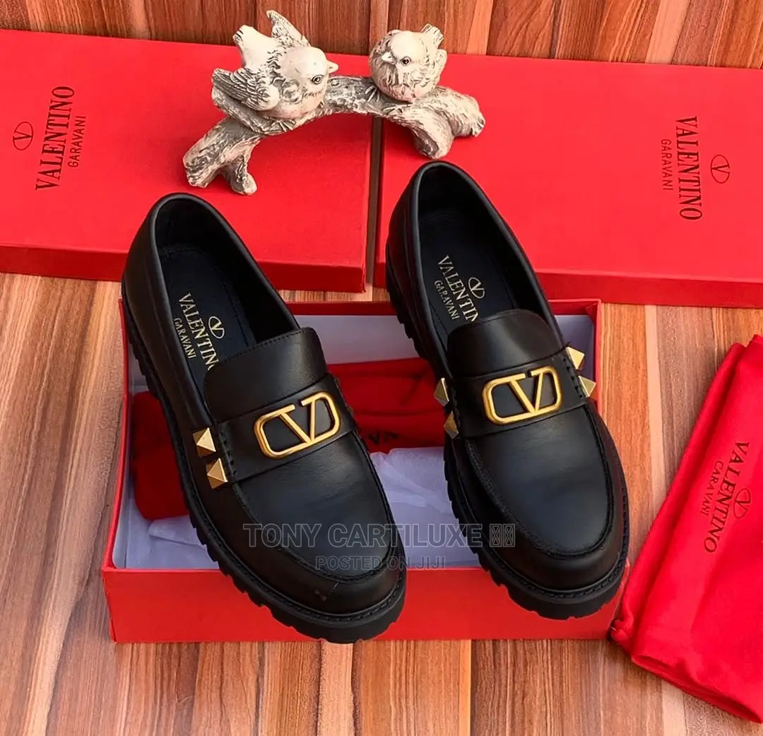 Valentino Men Designer Flat Shoe
