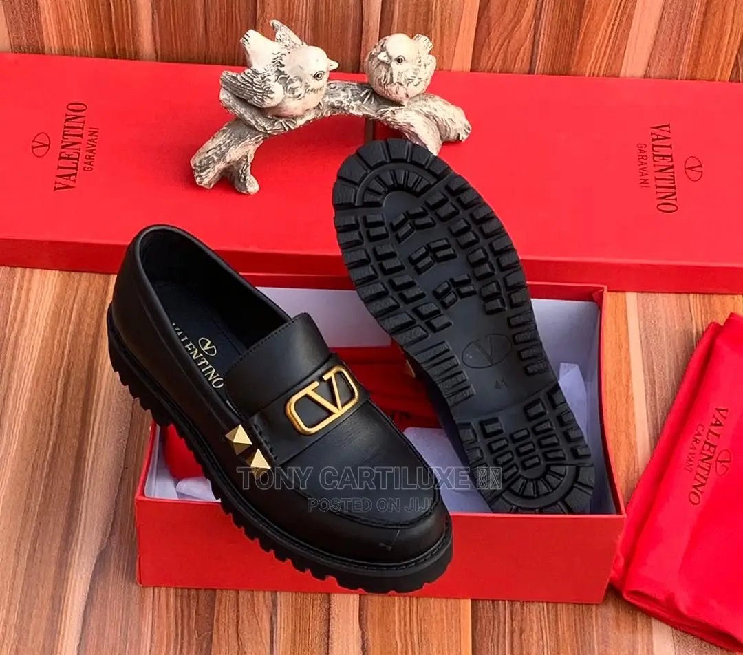 Valentino Men Designer Flat Shoe