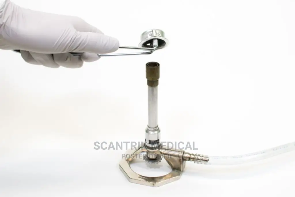 Gas With Flame Stabilizer Bunsen Burner