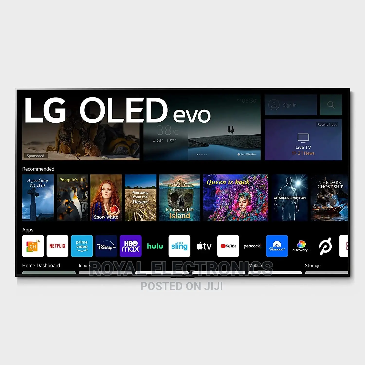 Original LG(65inch) Ultra High Definition Smart Android TV